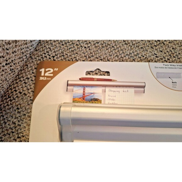 National Hardware 12" Clip Strip, Aluminum‎  (N260-136)  V2564 - Picture 3 of 4